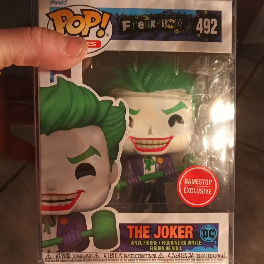 Funko Pop! The Joker Vinyl Figure - Green, Purple, Red
